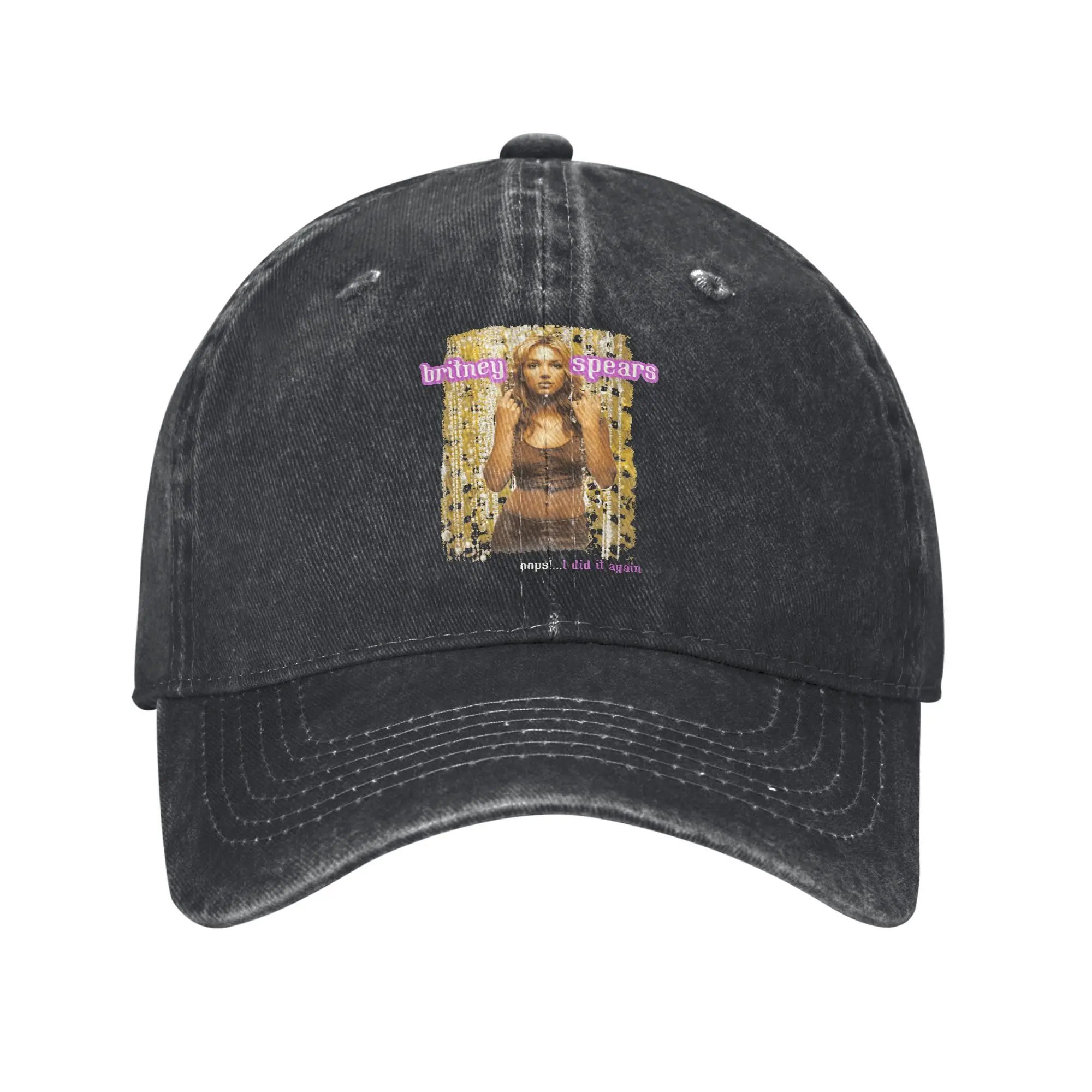

Britney Spears Oops!.. Casual Baseball Cap Summer Trucker Hat Sun Visor Camping Hip Hop Hats Women Men Fashion Baseball Caps
