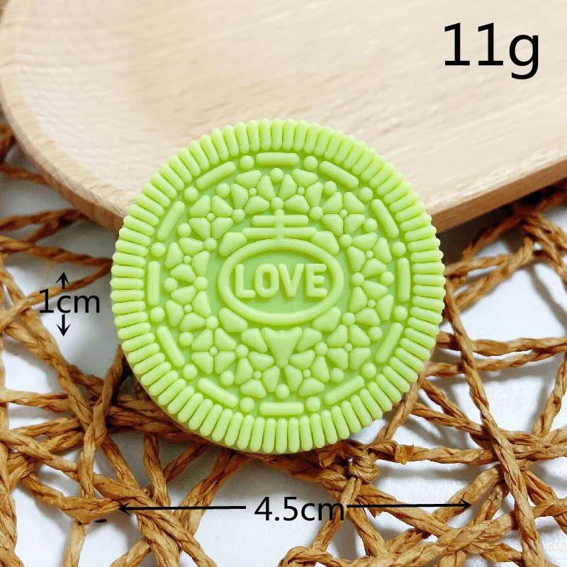 Simulation Food Fake Sandwich Cookie Model Props Early Education Shooting Props Children Game Artificial Cookies 24pc/lot