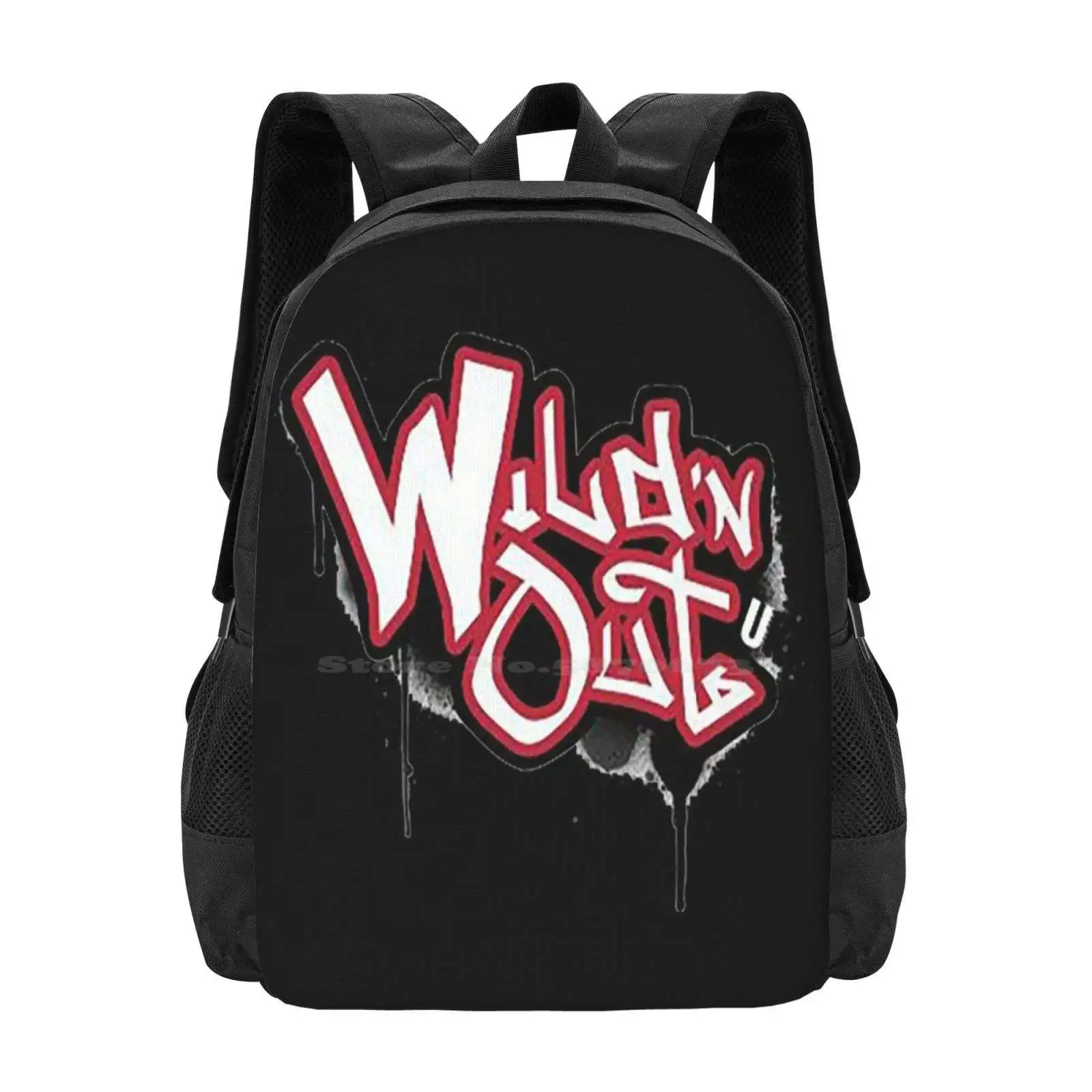 Ild'N Out Merch Large Capacity School Backpack Laptop Bags Nick Cannon Rap Cool Conceited Hip Hop Music Funny Nickcannon Comedy