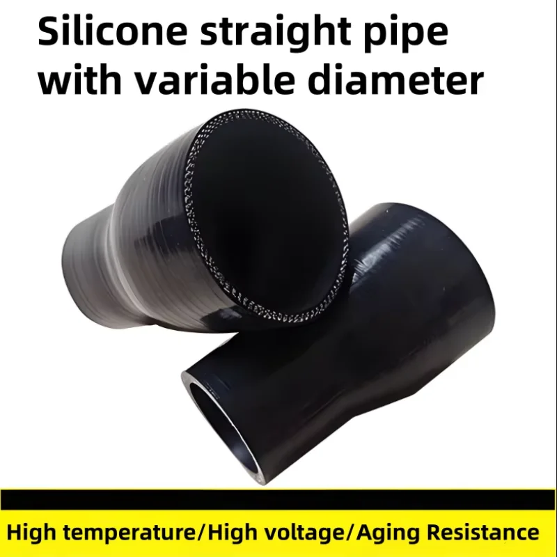 Universal Silicone Hose Intercooler Turbine Intake Pipe Coolant Hose Length 100mm Straight Silicone Reducer