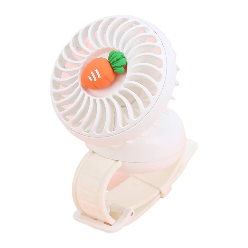 Мини-вентилятор на запястье, летние детские часы, вентилятор, портативный вентилятор воздушного охлаждения, зарядка через USB, в