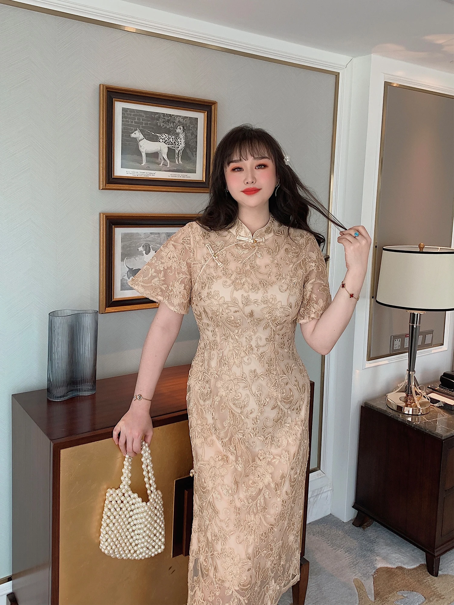 

GLEC женская двуспальная юбка-миди с вышивкой больших размеров, утягивающая юбка-миди с высокой талией, ort Sve Commuter Sle, летняя...