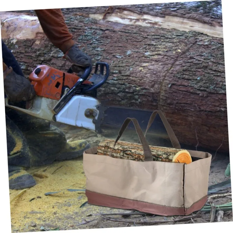 

TEXU Firewood Carrier Bag-Log Carrier, Portable Large Capacity Oxford Cloth With Handles