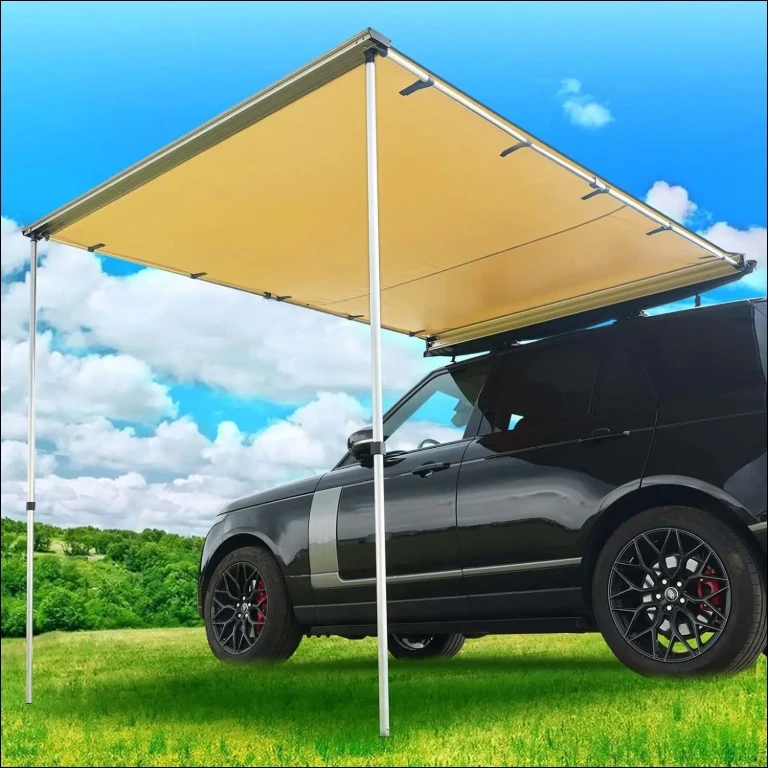 

Outdoor Camping Car Canopy Rain-proof Car Side Sunshade Waterproof Tent