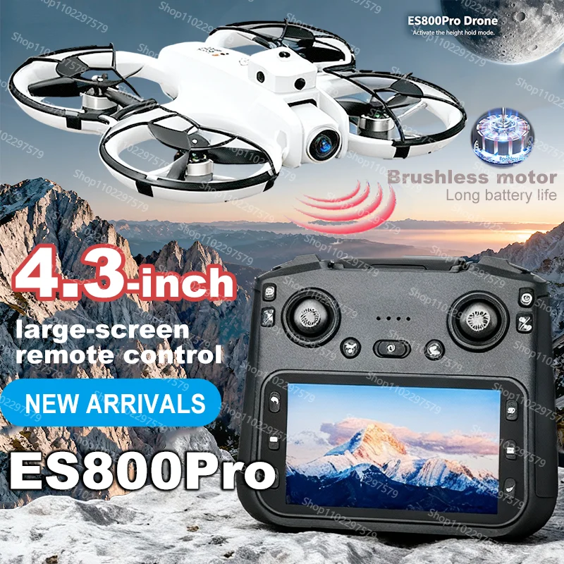 ES800 Pro طائرة بدون طيار صغيرة 8K المهنية HD كاميرا فرش واي فاي FPV درون تجنب العوائق شاشة هليكوبتر كوادكوبتر ألعاب للأولاد #1