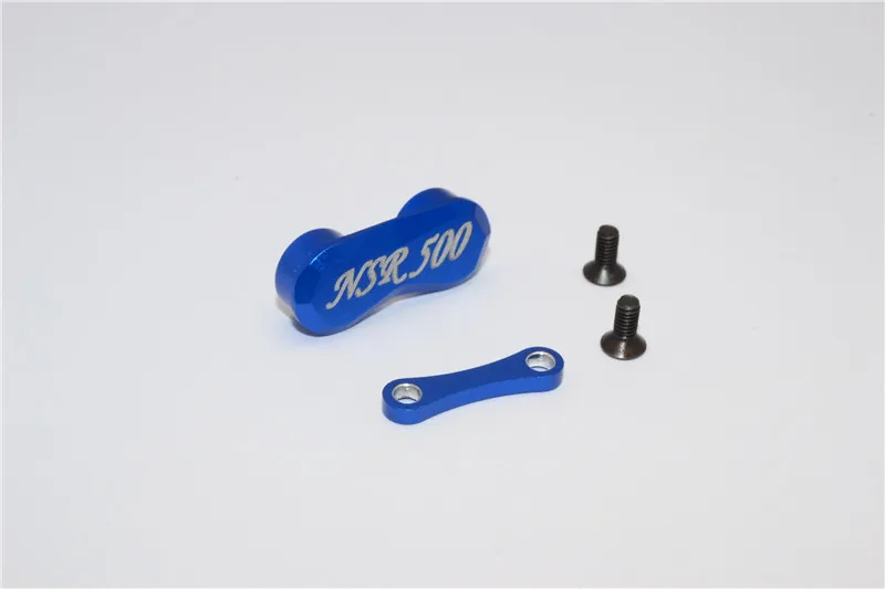 GPM アルミリアカープレート - 1PC 京商 1/8 オートバイ NSR500 用