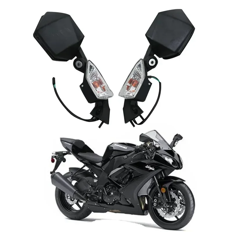 

For Kawasaki Ninja ZX10R 2008-2010 ZX6R 2005-2008 Motorcycle Accessories Mirrors Turn Signal Motor