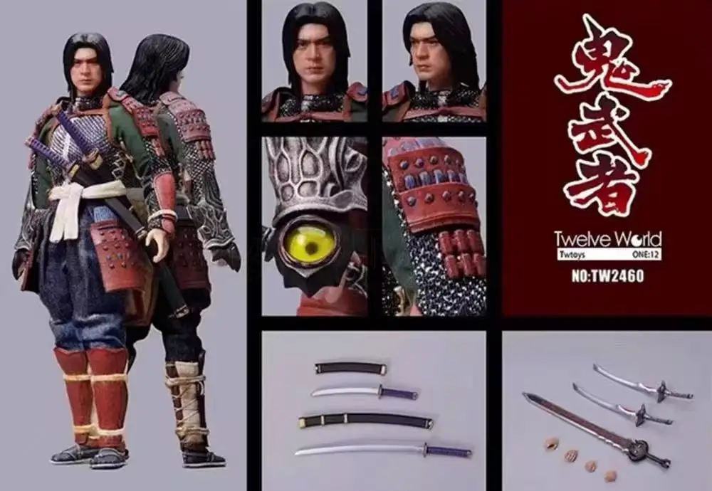【Original】TWTOYS Onimusha TW2460 1/12 Action Figure Model Toys