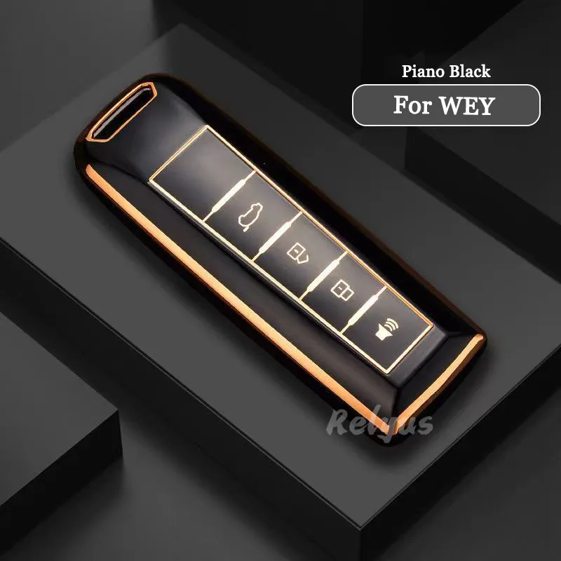 

Fashion TPU Car Remote Key Case Cover For Great Wall Wey VV5 VV6 VV7 A1 A3 A4 A5 A7 A8 Protector Keyless Auto Accessories