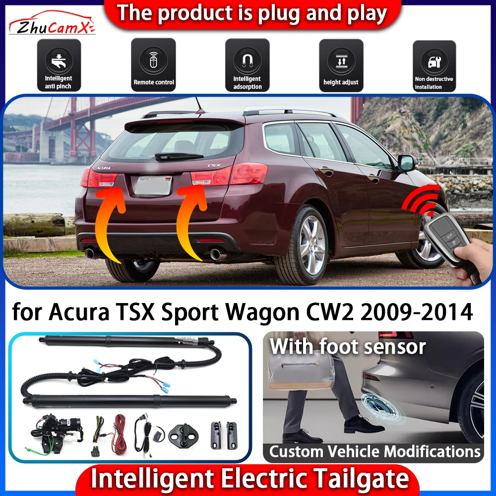 

Smart Powered Tailgate System for Acura TSX Sport Wagon CW2 2009-2014 Automatic Intelligent Electric Trunk Lift Control Kit