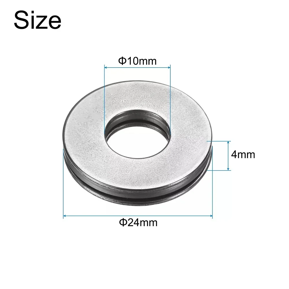 AS1024 Washers AXK1024 Bearings For Heavy Axial Loads 10mm Bore Diameter 24mm Outside Diameter Compact Stiffness