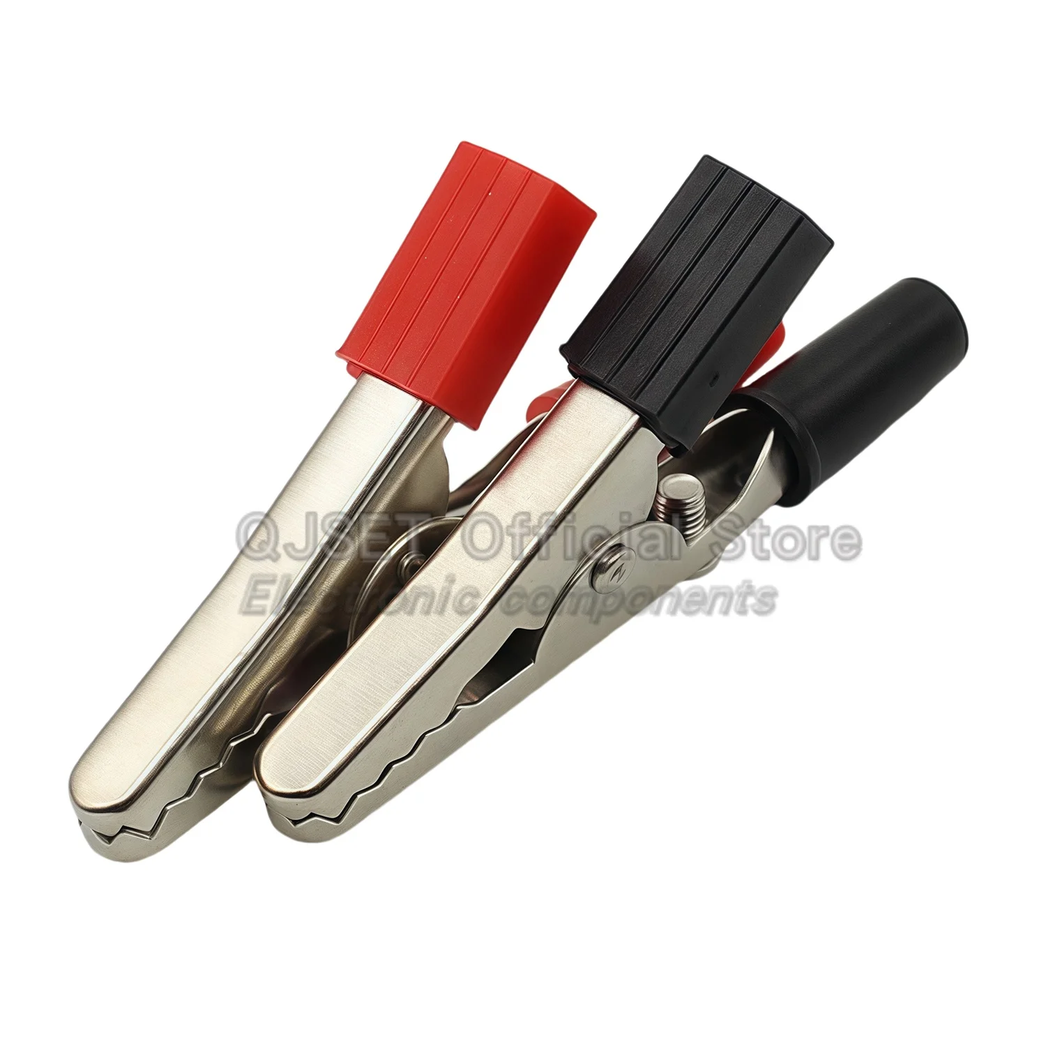 10 pezzi 029 clip a coccodrillo in metallo clip di prova, clip di prova per prodotti elettronici con viti e porte di saldatura, clip per cavi per elettricisti