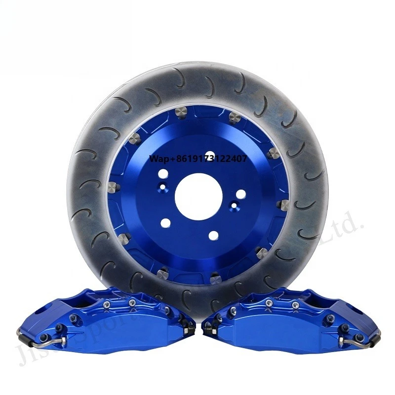 Car Modified Upgrade Kit With Brake Caliper Disc Brackets Pads Hoses for Rx350 Gtr