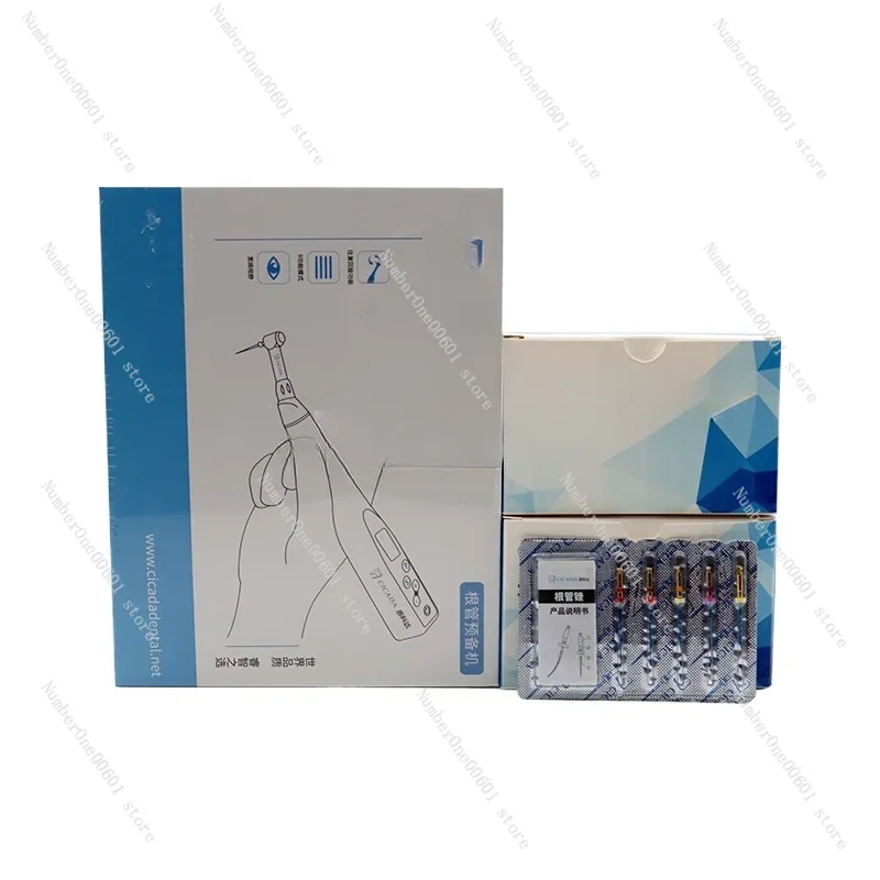 Dental  Root Tube Preparation Machine Wireless Earphone Expansion Motor Classic Machine with 20 Plates Root Canal File New