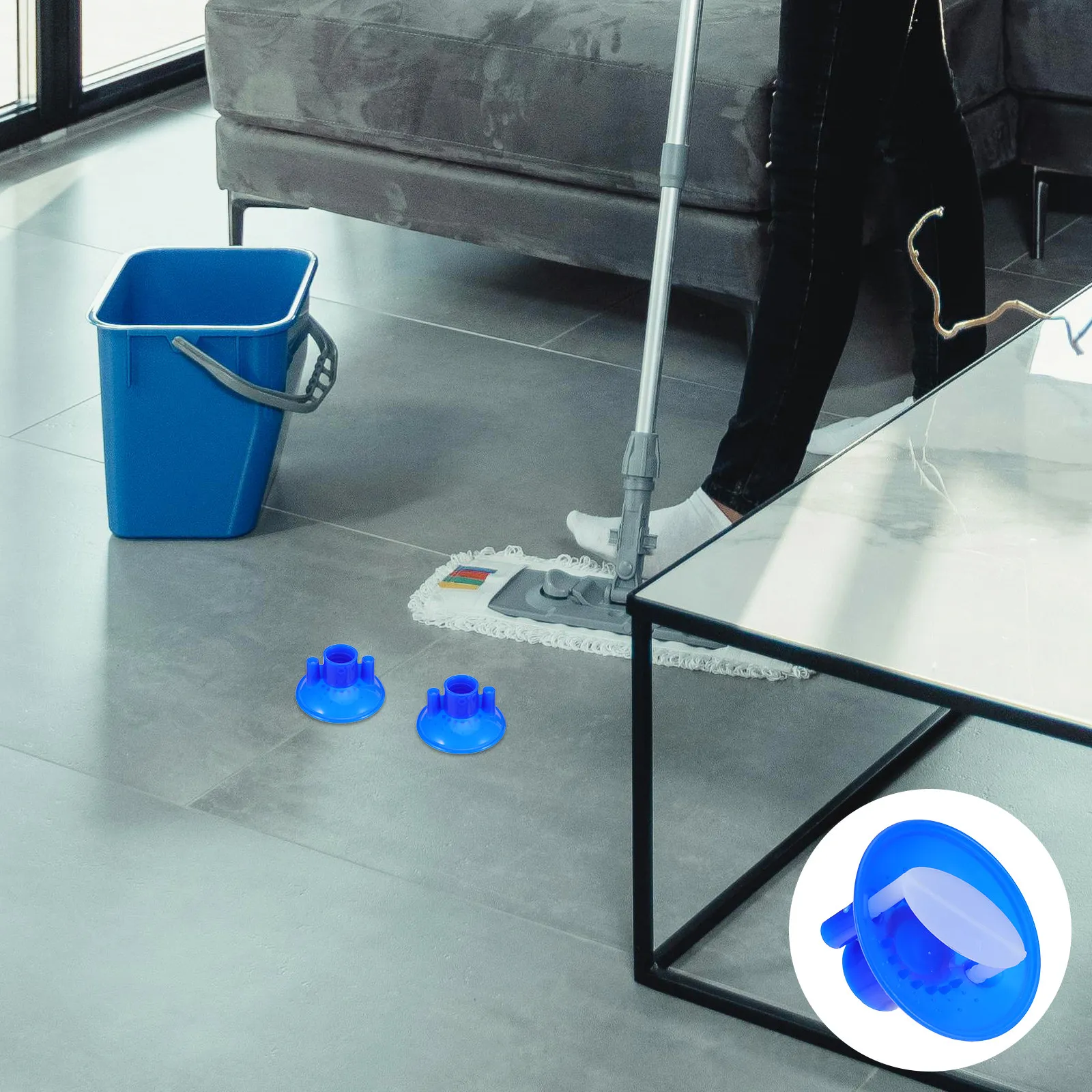 

10 шт. Зажимы для сменных насадок для швабр, пластиковые фиксаторы-пряжки, съемные держатели для швабр, аксессуары для уборки пола на кухне и в ванной