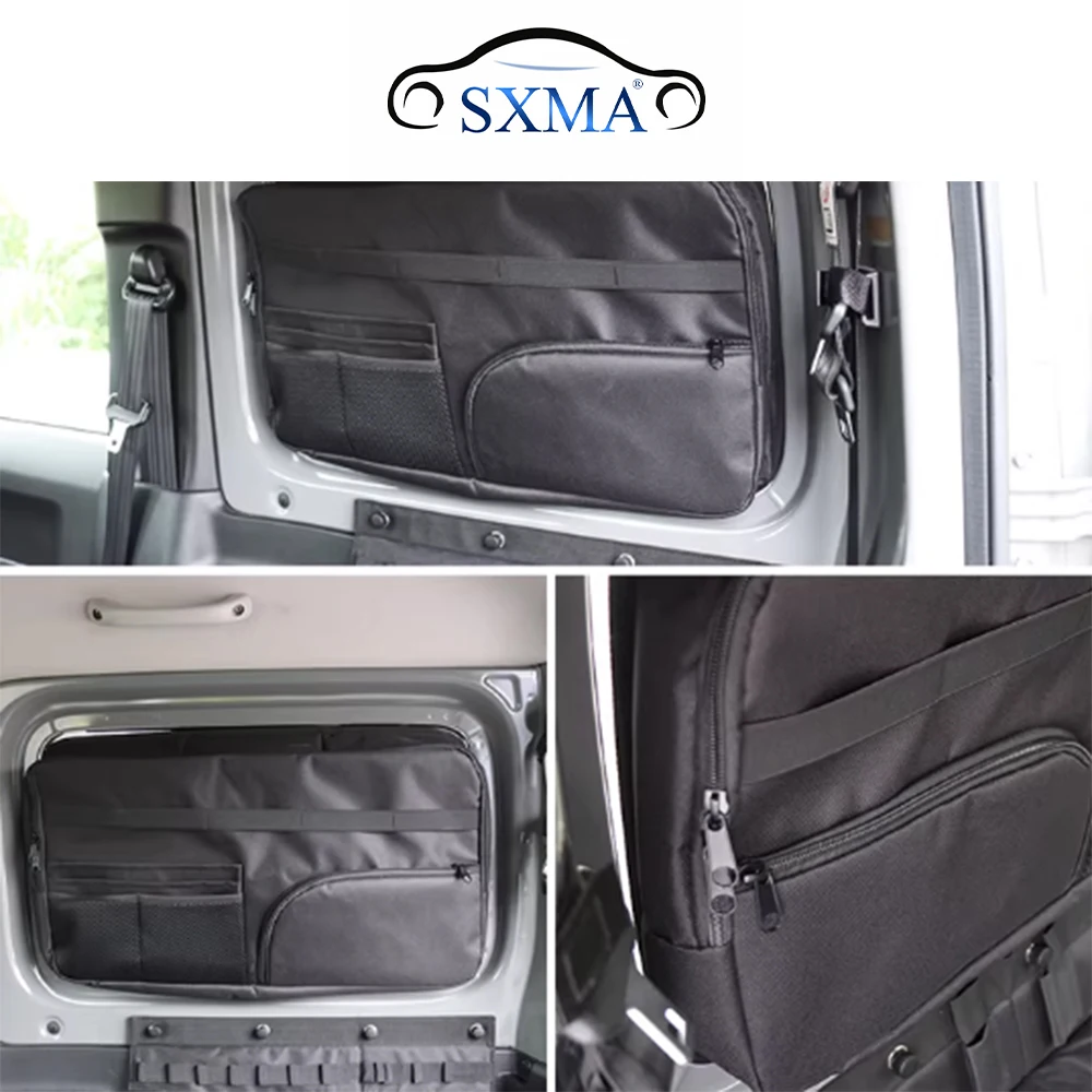 JMN088 SXMA Multi-Pockets Storage Bag Rear Left Window Tool Organizer Portable Cargo Oxford cloth for Jimny JB74 3Door 2018++