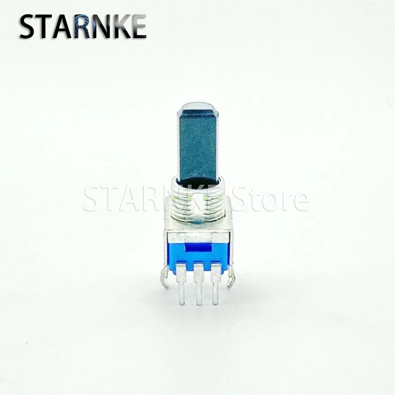 5PCS RK09 Vertical Single W50K W503 With Center Positioning Mixer Effector Gain Volume Potentiometer D Shaft Length 16mm 3-Pin