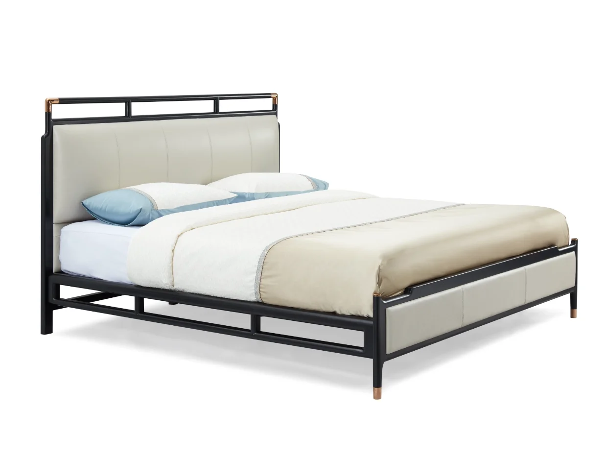 

Factory Supply Luxury Solid Wood Storage Adjustable Eco-Friendly Shelter Bed Wholesales Bedroom Furniture Customized Sizepromote