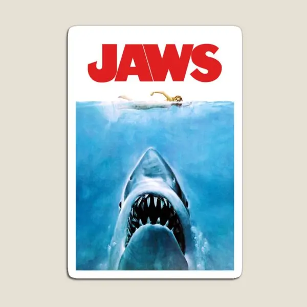 Jaws  Magnet Children Decor Kids Cute Funny Magnetic for Fridge Organizer Stickers Holder Baby Home  Colorful Refrigerator Toy