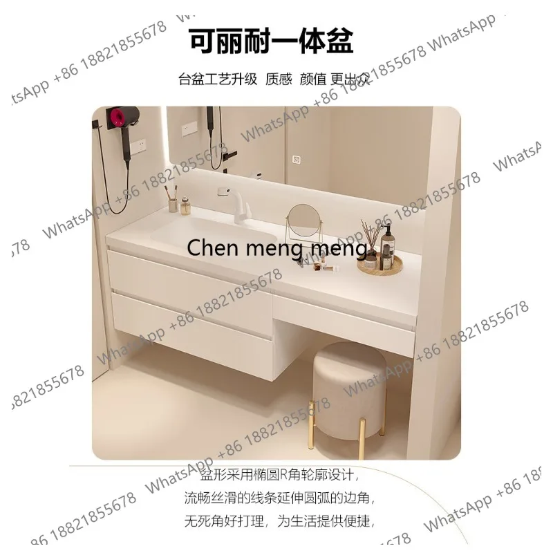 Integrated basin, vanity, bathroom cabinet, combined bathroom, hand wash, sink