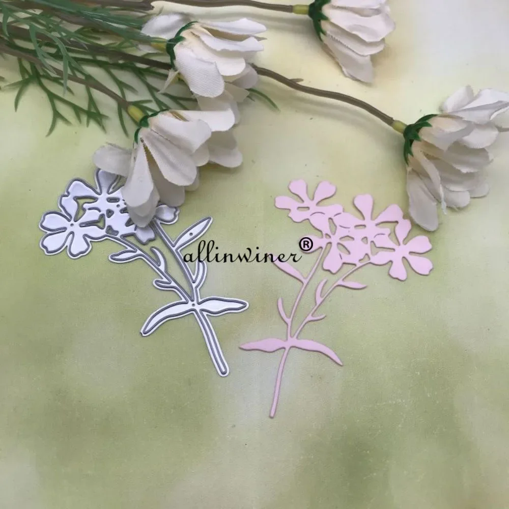 Flower branch decoration Metal Cutting Dies for DIY Scrapbooking Album Paper Cards Decorative Crafts Embossing Die Cuts