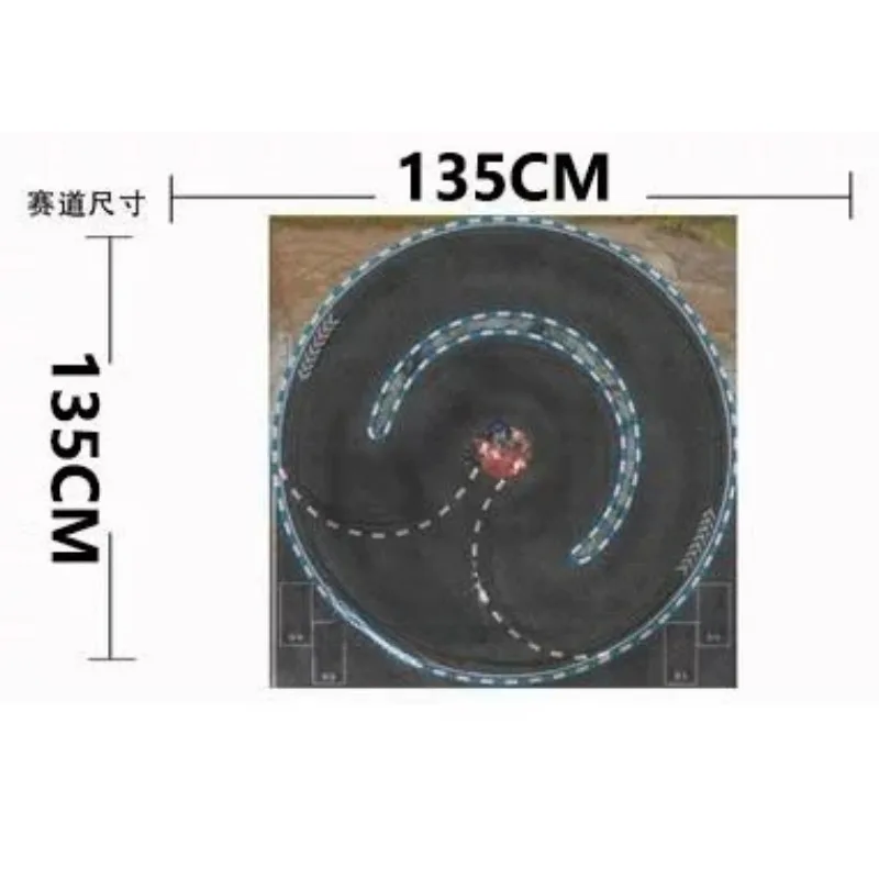 Thick RC Drift Track Mat For 1/28 Mini Mosquito Car Professional Indoor Racing Carpet