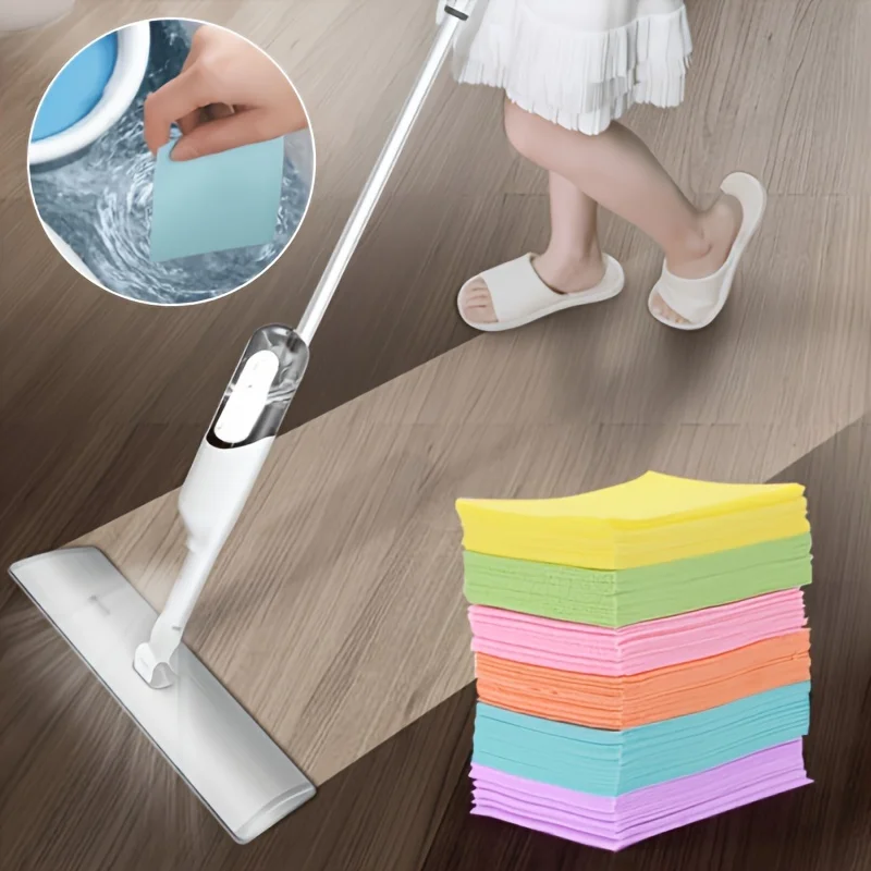 Multipurpose Floor Cleaner Mops - 150/100pcs with Variety of Scents, Perfect for Tiles, Kitchen, and Bathroom