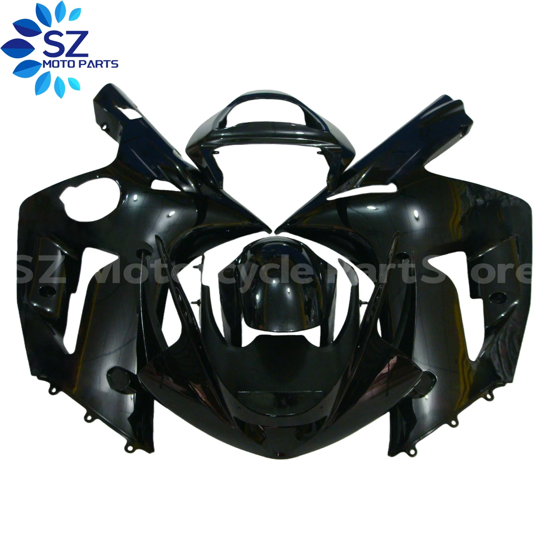 

Motorcycle Fairing Kit ABS Plastic Injection Body Full Accessories Bodykits Fit For Kawasaki Ninja 636 ZX6R ZX-6R ZX6R 2003 2004