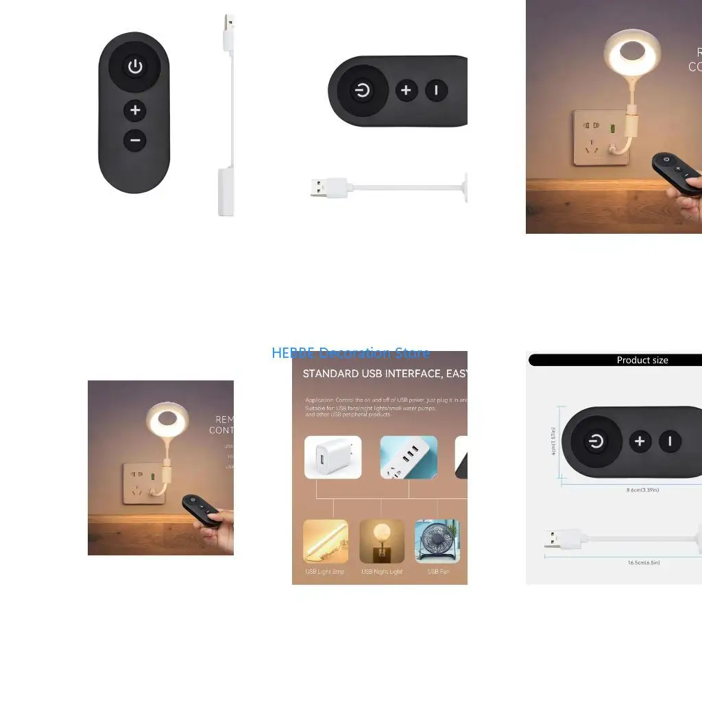 B0KC Remote Control 5V 12V USB and Play for Home Automation Electrical Devices