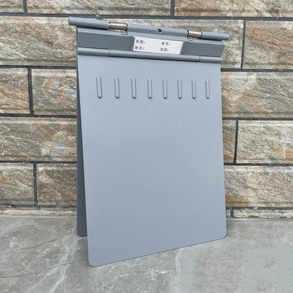 多目的 ABS 患者フォルダーカラフルな A4 クリップボードフォルダー実用的な耐久性のある折りたたみファイルフォルダー事務用品