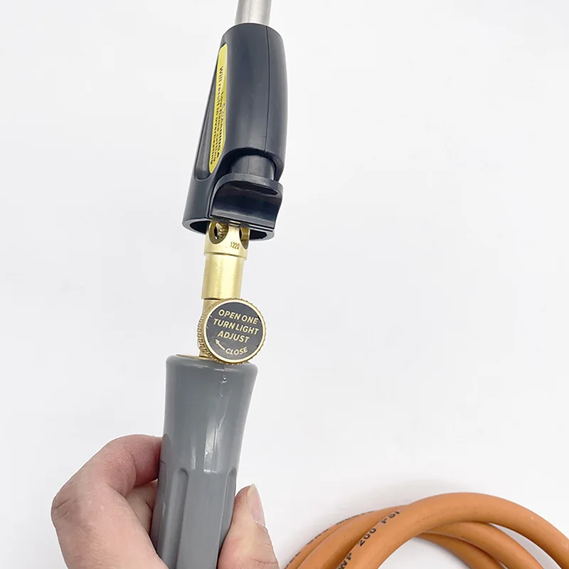 Gas Torch Handheld Welding Gun High Temperature Propane Cylinder Welding Maintenance Torch With 2m/6.6ft Hose Gas Welding Tools