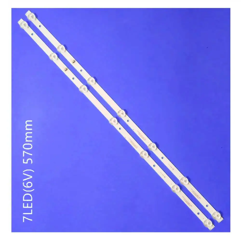 

570mm TV Lamps Kit LED Backlight Strips For LEBEN LE-LED32R282T2 LED Bars Bands CC02320D570V02 Rulers CC02320D570V12 CV315PW07S