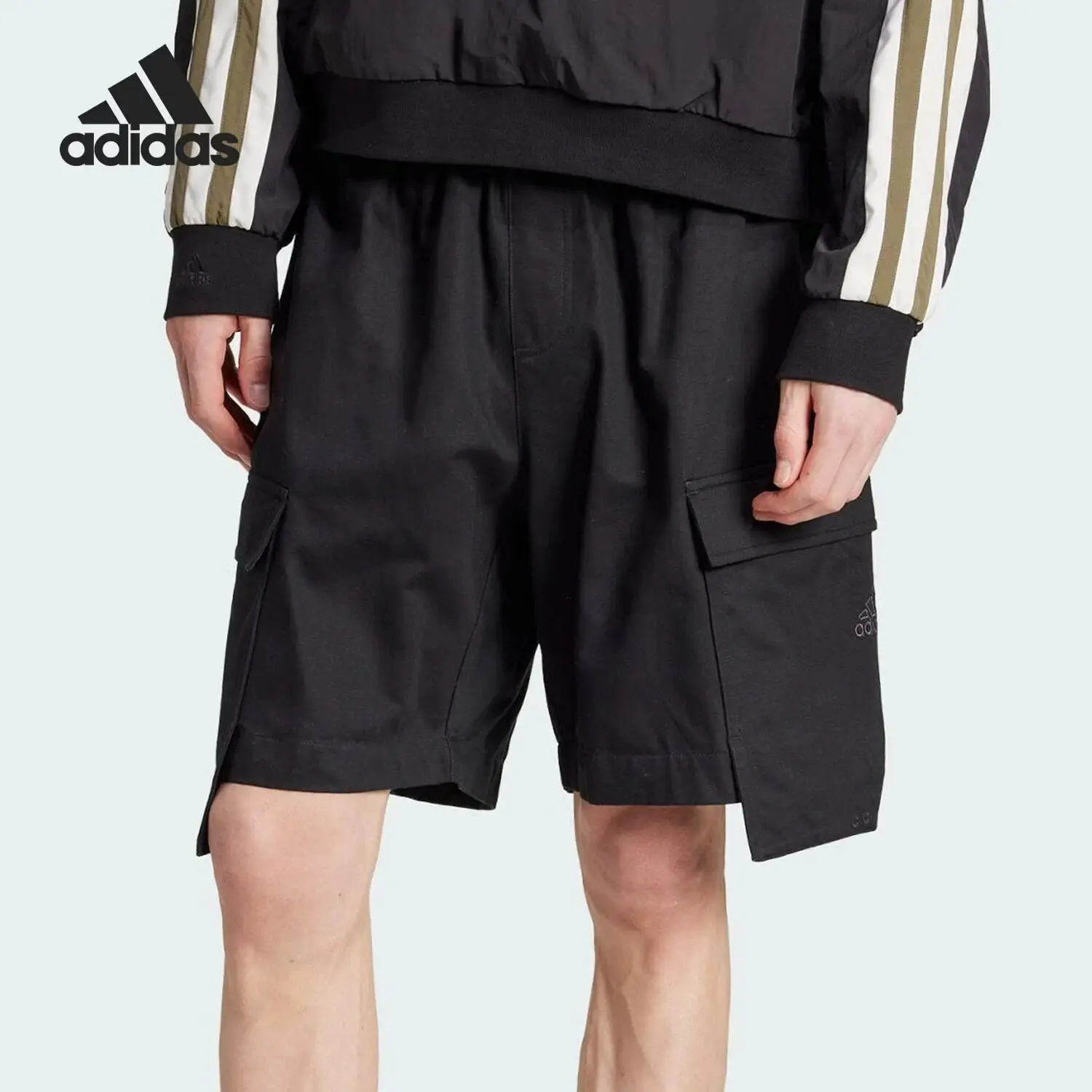 adidas-shorts-pantalon-decontracte-pour-homme-avec-poche-zippee-2026-nouveau-pantalon-de-sport-respirant-a-cinq-points-jd5381