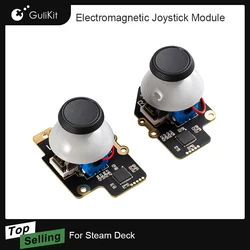 Gulikit Electromagnetic Joystick Module for Steam Deck Type A & Type B Hall Effect Sensing Joystick SD02 for Repair Replacement