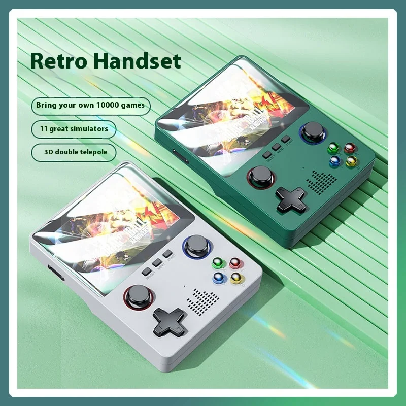 

New X6 Handheld Game Console High-definition Large Handheld Game Console 3.5-inch Screen Fc Retro Classic Nostalgic 11 Simulator