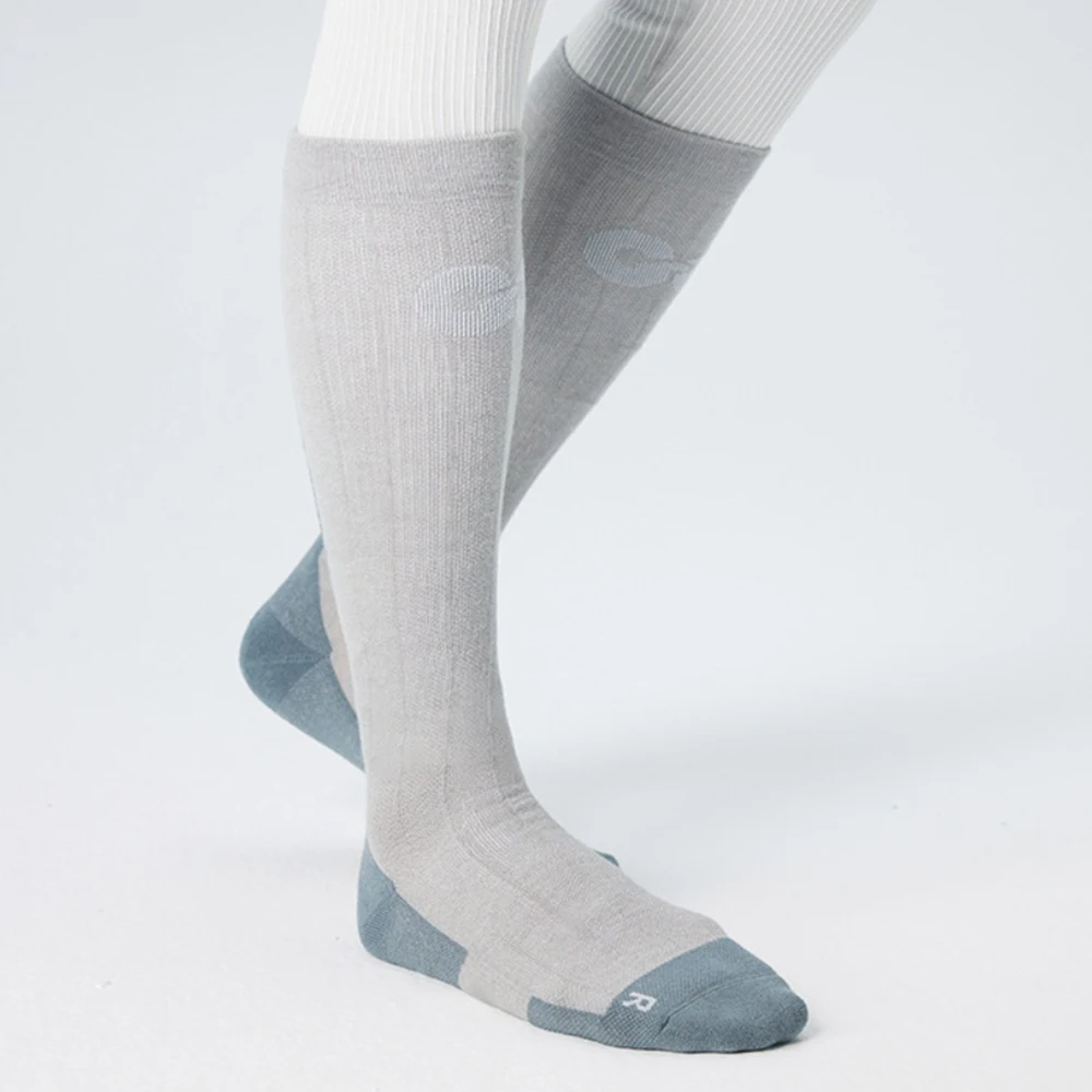 

Зимние теплые утепленные лыжные чулки, противоскользящие походные носки для женщин и мужчин, противохолодные лыжи, уличные высокие спортивные чулки