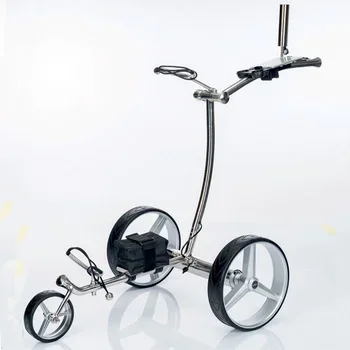 Popular Steel 3 Wheel Stainless Steel Golf Electric Trolley