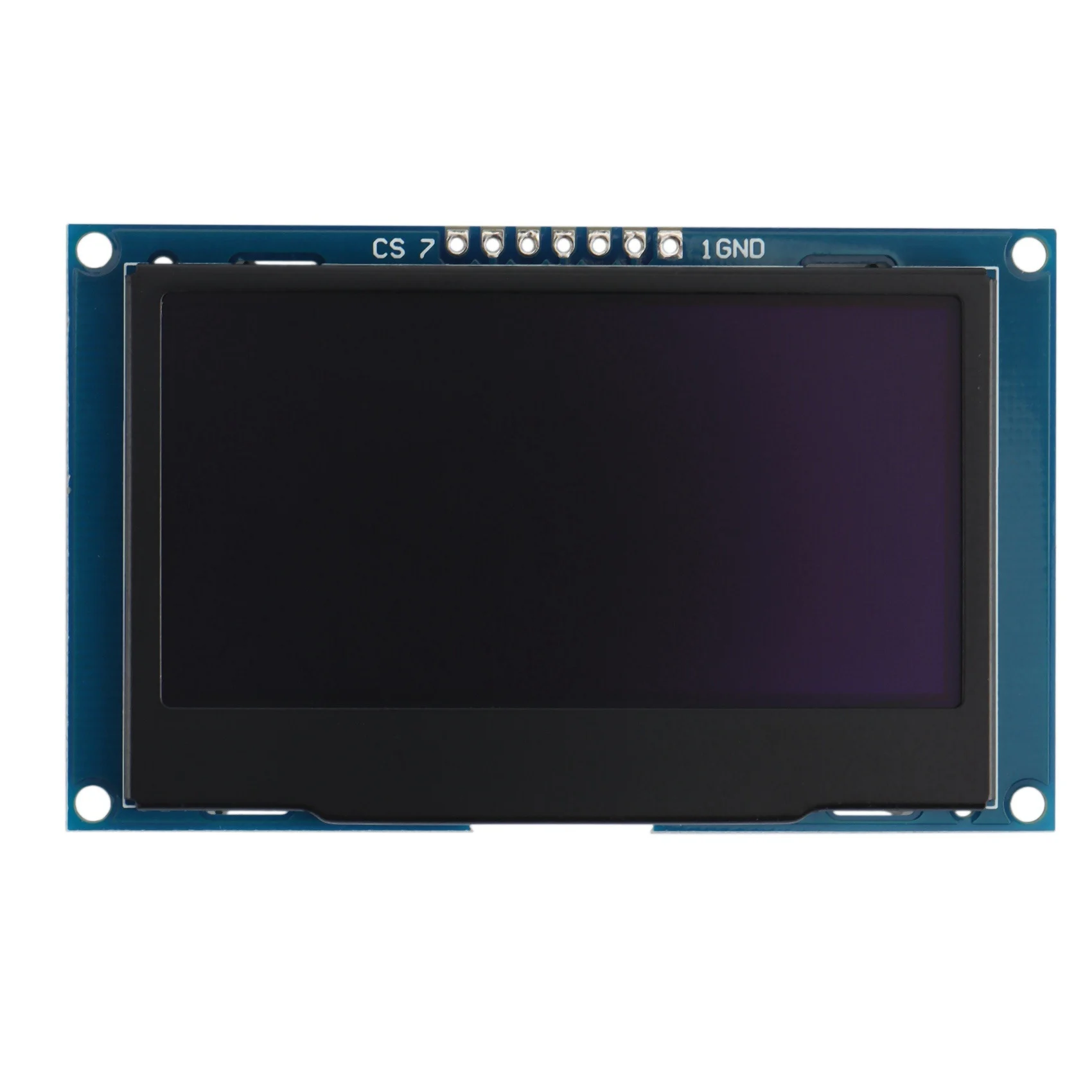 Módulo de pantalla OLED de 2,42 pulgadas, pantalla LCD serie IIC I2C SPI para C51 STM32 SSD1309 (fuente blanca), 12864x64