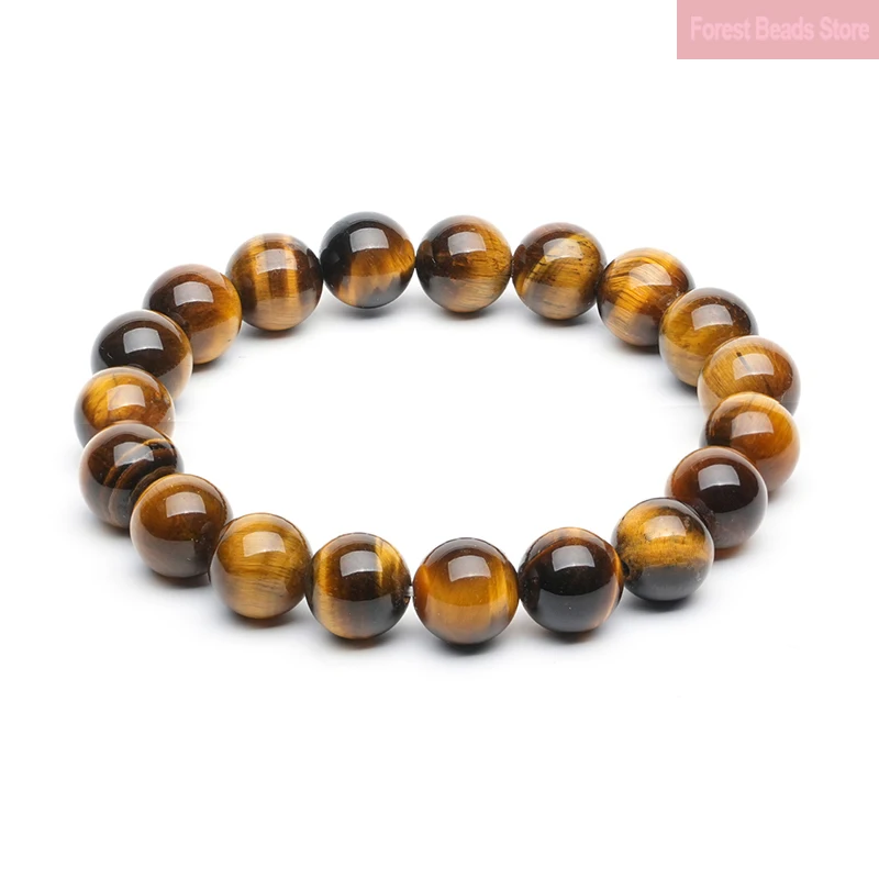 High Quality Yellow Tiger Eye Stone Bracelet Natural Stone Handmade Fine Bangles Handmade Healing Reiki Yoga Jewelry 6/8/10/12mm