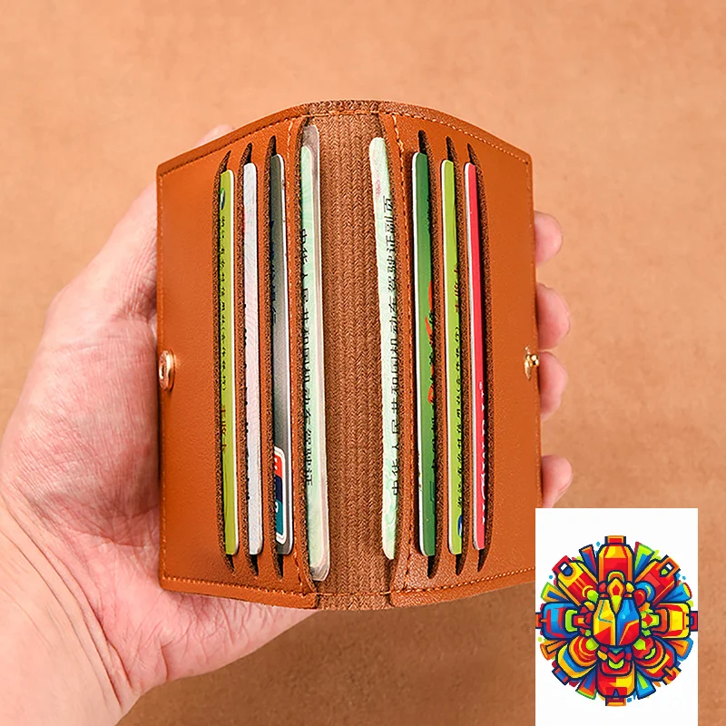 Card Bag Bank ID Card Case Driver's License Wallet Simple And Anti Demagnetization Compact Card Holder
