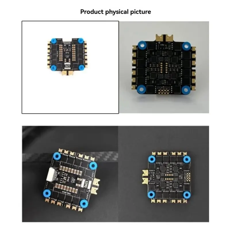 B29C-Electronic Speed Controller For FPV Drone Quadcopter 65A 4In1 ESC 4-6S Lipo Dshot& PRM Filter 30.5X30.5Mm Bidirectional