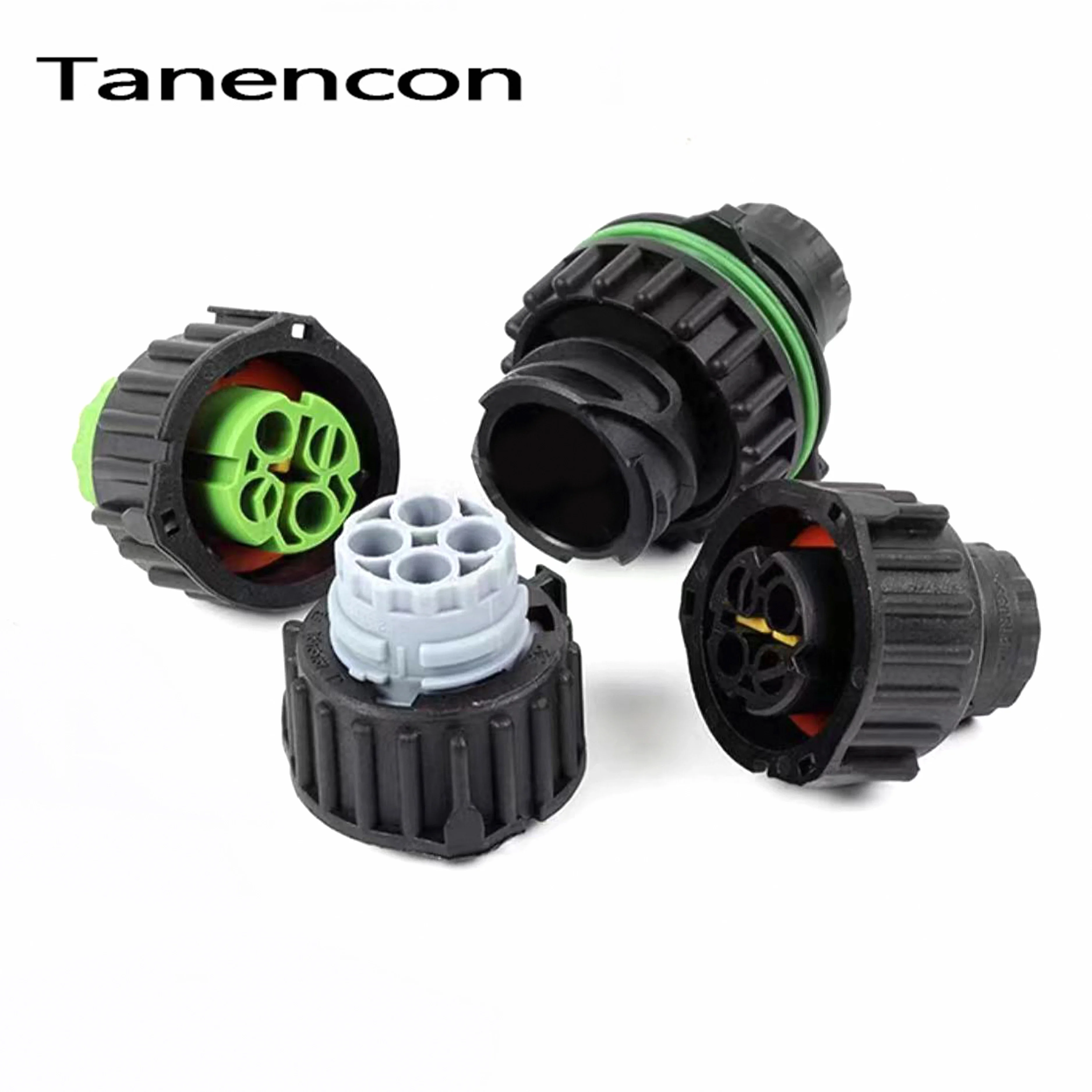 1 Set 2 Pin Wire Connector Housing Car TE Type DIN Wiring Harness Plug Hydraulic Solenoid Valve Plug 1813098-3 1-967402-3