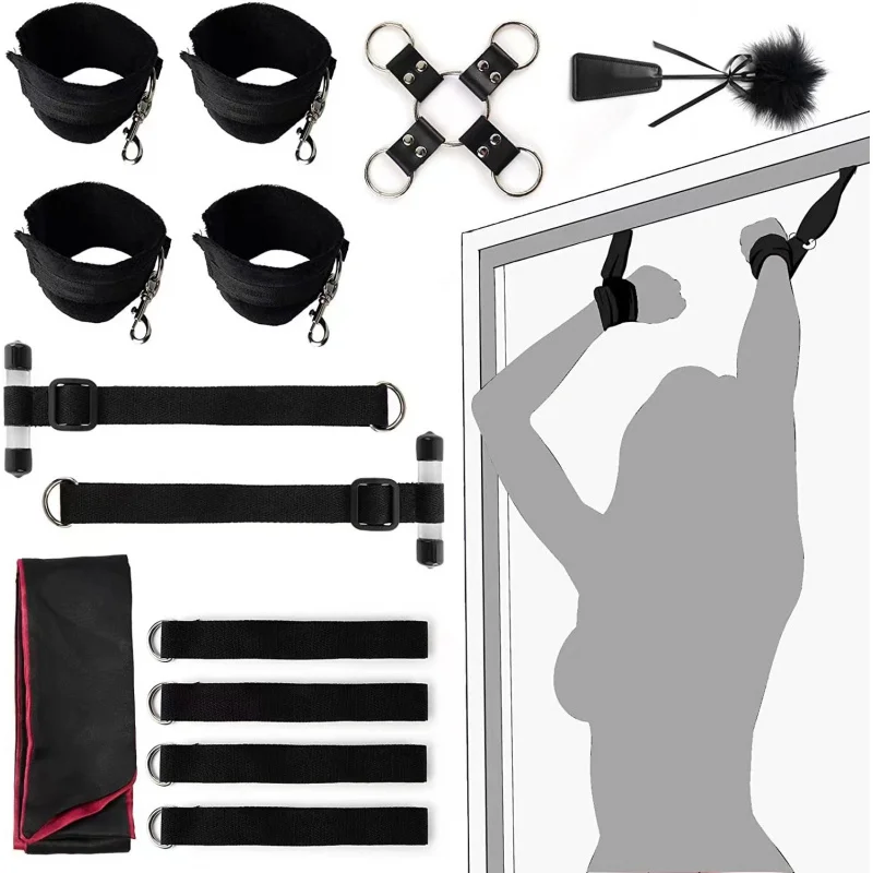 Carmen Handcuffs Binding SetsmFemale Slave Training Blindfold Adult Male And Female Erotic Adult Sex Products