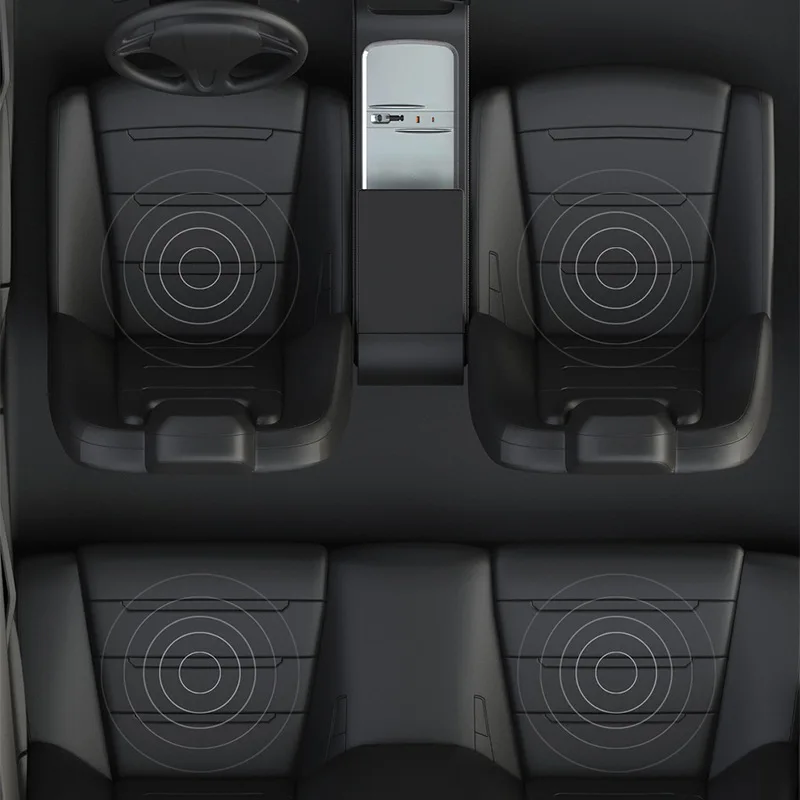 Tesla Model Y Juniper Model 3용 도킹 스테이션 Highland USB 허브 특수 도킹 스테이션 80W PD Type C 고속 충전 확장