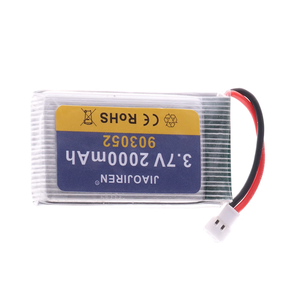 3.7V 2000mAh bateria Lipo 903052 i ładowarka do Syma X5 X5C X5SW X5SC X5S X5SC-1 M18 H5P części zdalnie sterowany Quadcopter 3.7V XH2.54 wtyczka