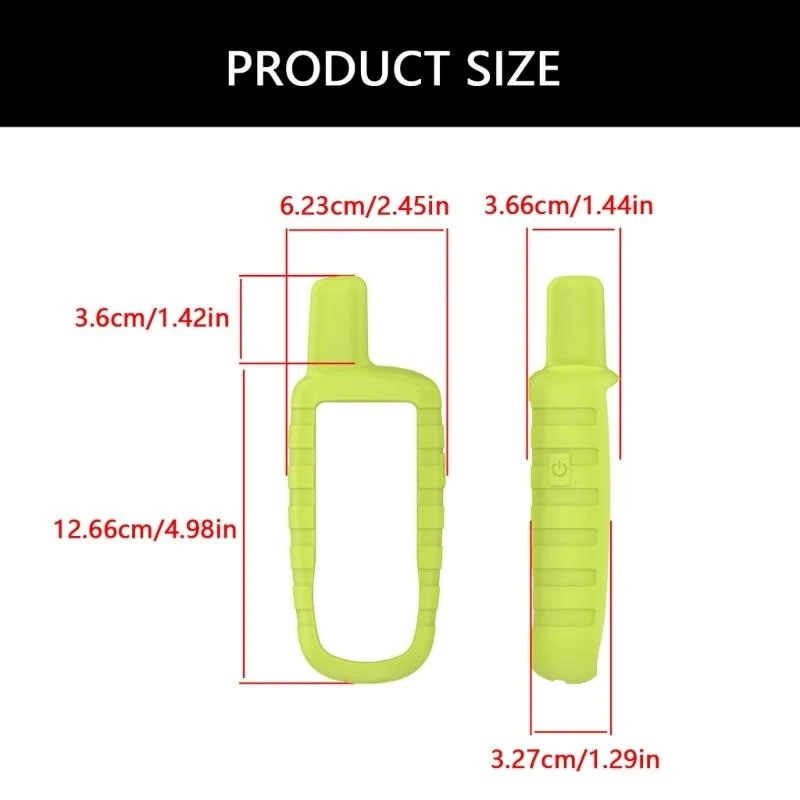 D0UA Silicone Protective Sleeve Display Cover per GPSMAP 62 62S 62ST 62SC