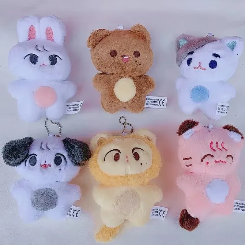 Kpop Nct127 Plushie พวงกุญแจ HAECHAN JaeHyun Taeyong Mark YUTA DoYoung Jungwoo Kawaii การ์ตูนสัตว์ตุ๊กตา Plush ของเล่นคริสต์มาส