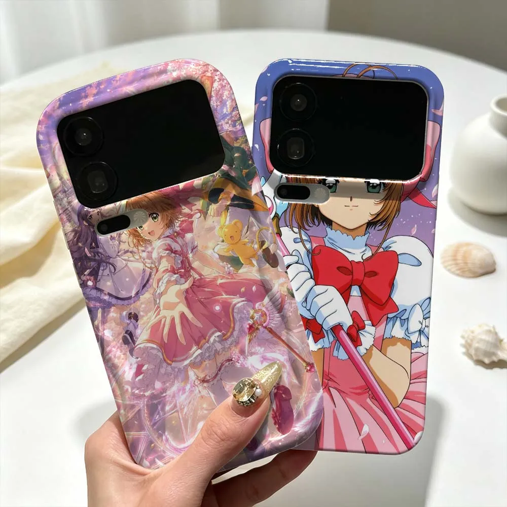 Cute C-Cardcaptor Sakura Phone Case For Xiaomi Mi 17 15 14 13 14T 13T Pro Max Lite Feilini Hard Case Wave Oil Soft Case