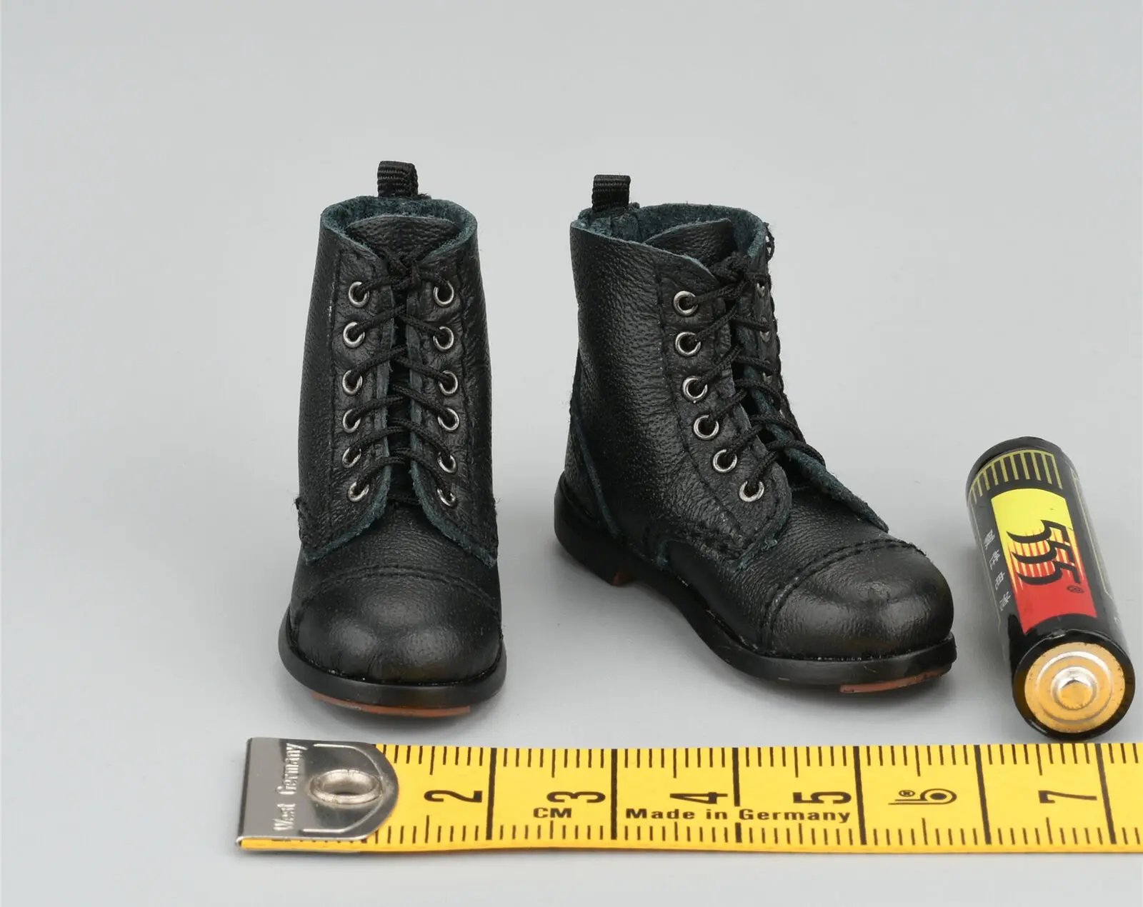 

1/6 Scale Soldier Leather Short Boots Model for 12''UD9018 WW II British Assault