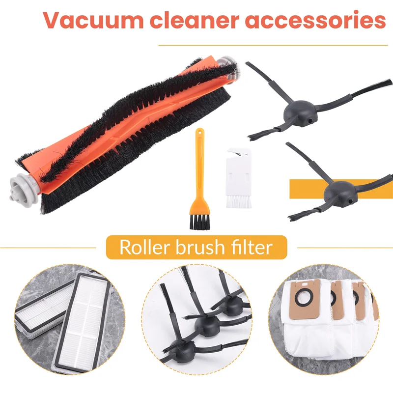 A39m para dream bot z10 pro l10 plus aspirador de pó escova principal filtro escova lateral mop pano saco pó acessórios substituição